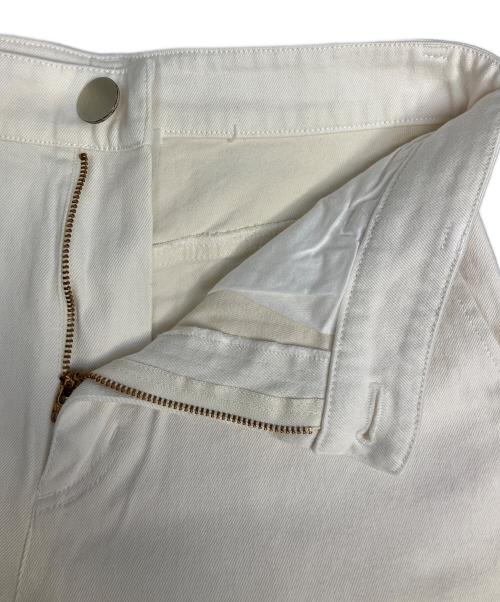 BEARDSLEY（ビアズリー）BEARDSLEY (ビアズリー) デニムパンツ ホワイト サイズ:Fの古着・服飾アイテム
