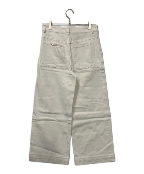 BEARDSLEY（ビアズリー）BEARDSLEY (ビアズリー) デニムパンツ ホワイト サイズ:Fの古着・服飾アイテム