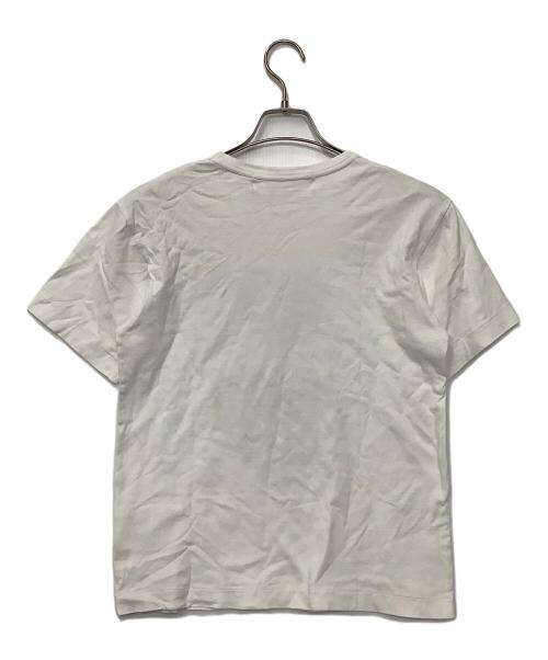 PLAY COMME des GARCONS（プレイコムデギャルソン）PLAY COMME des GARCONS (プレイコムデギャルソン) 半袖カットソー ホワイト サイズ:Sの古着・服飾アイテム