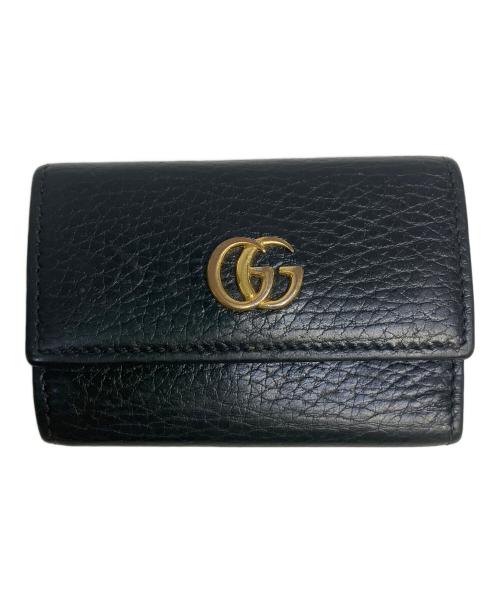 GUCCI（グッチ）GUCCI (グッチ) ６連キーケース ブラックの古着・服飾アイテム