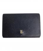 BURBERRYバーバリー）の古着「3つ折り財布」｜ブラック