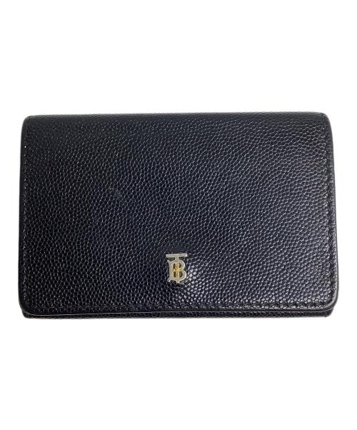 BURBERRY（バーバリー）BURBERRY (バーバリー) 3つ折り財布 ブラックの古着・服飾アイテム