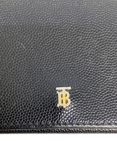 BURBERRY（バーバリー）BURBERRY (バーバリー) 3つ折り財布 ブラックの古着・服飾アイテム