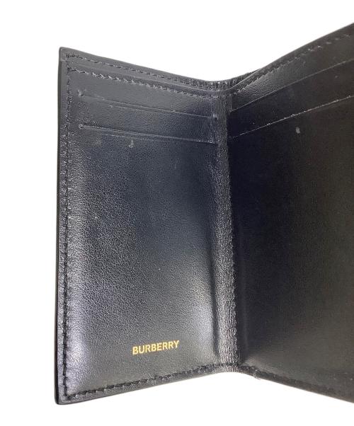 BURBERRY（バーバリー）BURBERRY (バーバリー) 3つ折り財布 ブラックの古着・服飾アイテム