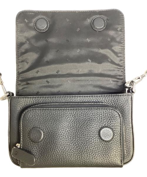 MICHAEL KORS（マイケル・コース）MICHAEL KORS (マイケル・コース) クロスボディバッグ ブラックの古着・服飾アイテム