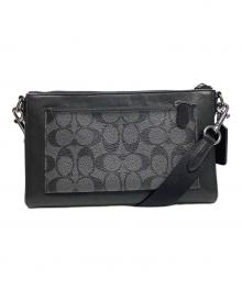 COACH（コーチ）の古着「クロスボディバッグ」｜ブラック