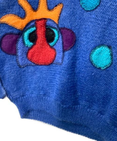 Vashti（-）Vashti (-) 厚手ニット ブルー サイズ:-の古着・服飾アイテム