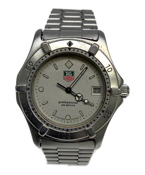 TAG Heuer（タグ・ホイヤー）TAG HEUER (タグ・ホイヤー) 腕時計 ホワイト×シルバーの古着・服飾アイテム