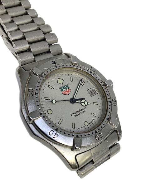 TAG Heuer（タグ・ホイヤー）TAG HEUER (タグ・ホイヤー) 腕時計 ホワイト×シルバーの古着・服飾アイテム