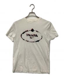 PRADA（プラダ）の古着「半袖カットソー」｜ホワイト