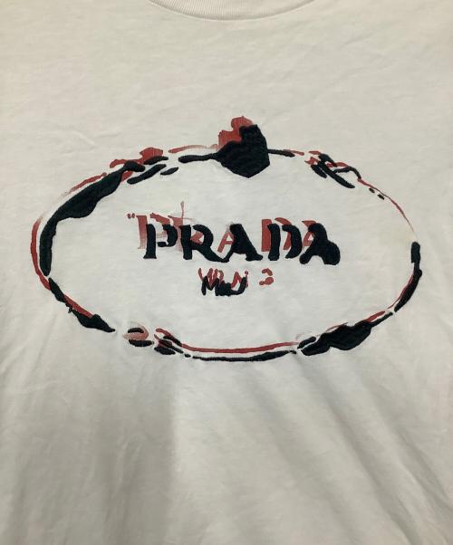 PRADA（プラダ）PRADA (プラダ) 半袖カットソー ホワイト サイズ:XSの古着・服飾アイテム