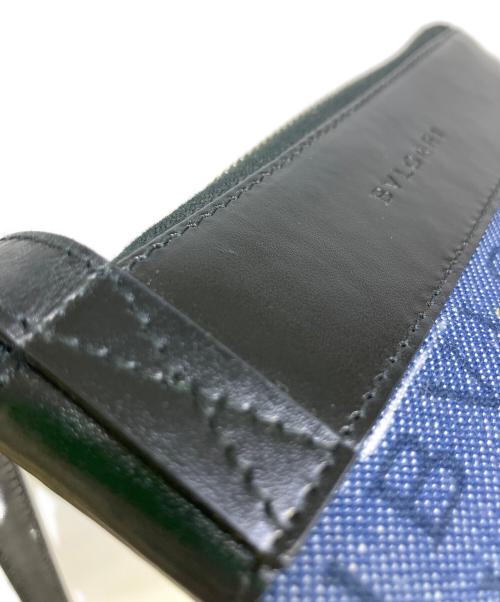 BVLGARI（ブルガリ）BVLGARI (ブルガリ) サコッシュ ブルーの古着・服飾アイテム
