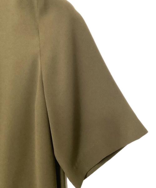 CLANE（クラネ）CLANE (クラネ) 半袖ブラウス オリーブ サイズ:36の古着・服飾アイテム