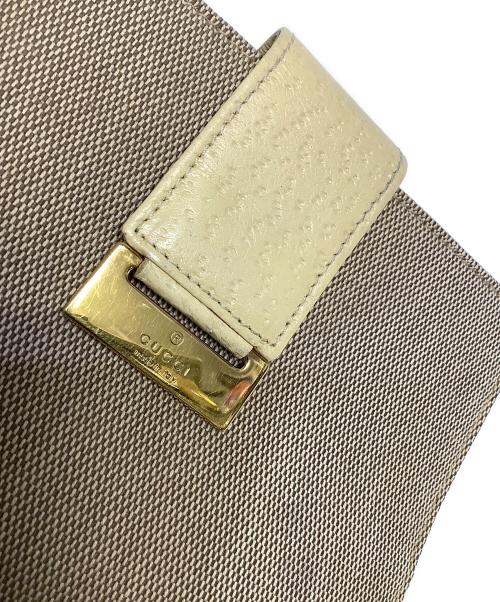 GUCCI（グッチ）GUCCI (グッチ) 手帳カバー ベージュの古着・服飾アイテム