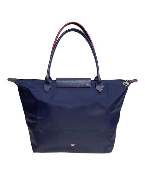 LONGCHAMP（ロンシャン）LONGCHAMP (ロンシャン) トートバッグ ネイビーの古着・服飾アイテム