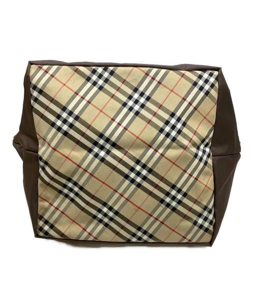 BURBERRY BLUE LABEL（バーバリー ブルー レーベル）BURBERRY BLUE LABEL (バーバリー ブルー レーベル) トートバッグ ブラウンの古着・服飾アイテム