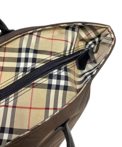 BURBERRY BLUE LABEL（バーバリー ブルー レーベル）BURBERRY BLUE LABEL (バーバリー ブルー レーベル) トートバッグ ブラウンの古着・服飾アイテム