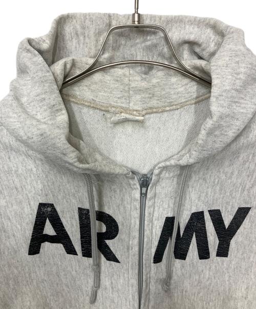 ARMY（アーミー）ARMY (アーミー) ジップパーカー グレー サイズ:Mの古着・服飾アイテム