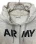ARMY (アーミー) ジップパーカー グレー サイズ:M：5000円