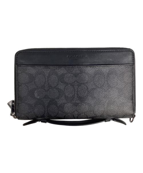 COACH（コーチ）COACH (コーチ) セカンドバッグ ブラックの古着・服飾アイテム