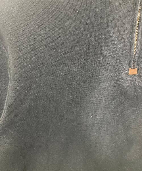 POLO RALPH LAUREN（ポロ・ラルフローレン）POLO RALPH LAUREN (ポロ・ラルフローレン) ハーフジップスウェット ブラック サイズ:Mの古着・服飾アイテム