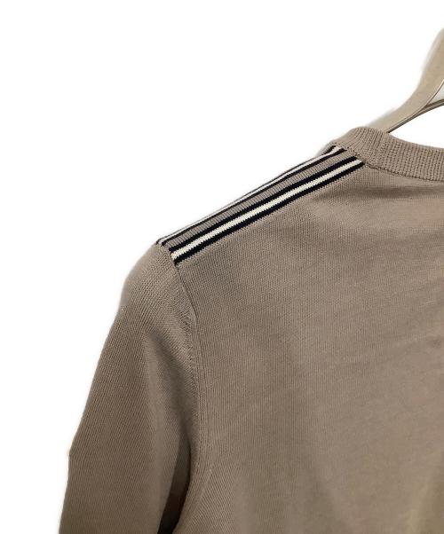 MONCLER（モンクレール）MONCLER (モンクレール) 薄手ニット ベージュ サイズ:Sの古着・服飾アイテム