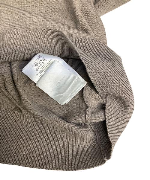 MONCLER（モンクレール）MONCLER (モンクレール) 薄手ニット ベージュ サイズ:Sの古着・服飾アイテム