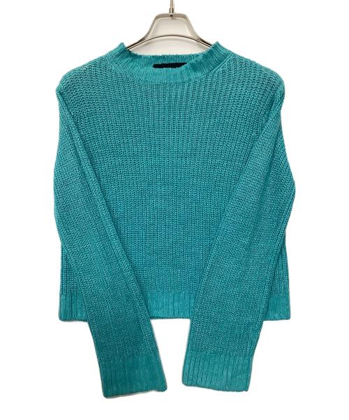 tricot COMME des GARCONS（トリココムデギャルソン）tricot COMME des GARCONS (トリココムデギャルソン) 薄手ニット ブルー サイズ:-の古着・服飾アイテム