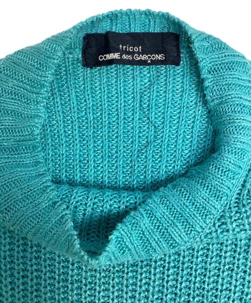 tricot COMME des GARCONS（トリココムデギャルソン）tricot COMME des GARCONS (トリココムデギャルソン) 薄手ニット ブルー サイズ:-の古着・服飾アイテム
