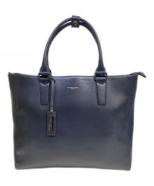KATHARINE HAMNETT（キャサリンハムネット）の古着「トートバッグ」｜ネイビー