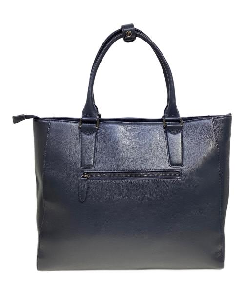 KATHARINE HAMNETT（キャサリンハムネット）KATHARINE HAMNETT (キャサリンハムネット) トートバッグ ネイビーの古着・服飾アイテム