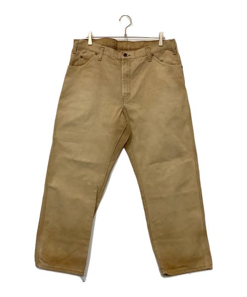 Dickies（ディッキーズ）Dickies (ディッキーズ) ワークパンツ ベージュ サイズ:W38×L30の古着・服飾アイテム