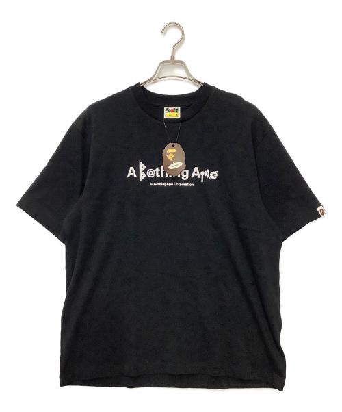 A BATHING APE（アベイシングエイプ）A BATHING APE (アベイシングエイプ) 半袖カットソー ブラック サイズ:Mの古着・服飾アイテム