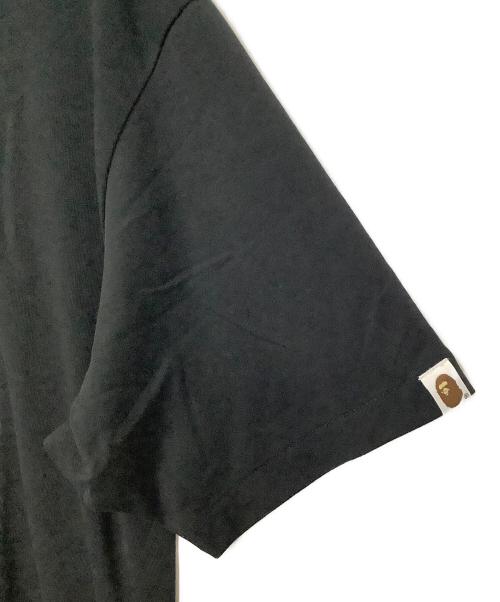 A BATHING APE（アベイシングエイプ）A BATHING APE (アベイシングエイプ) 半袖カットソー ブラック サイズ:Mの古着・服飾アイテム