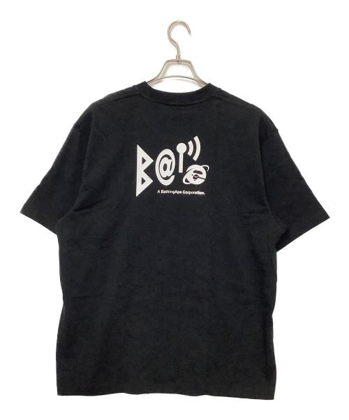 A BATHING APE（アベイシングエイプ）A BATHING APE (アベイシングエイプ) 半袖カットソー ブラック サイズ:Mの古着・服飾アイテム