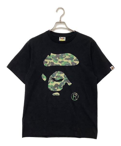 A BATHING APE（アベイシングエイプ）A BATHING APE (アベイシングエイプ) 半袖カットソー ブラック サイズ:Mの古着・服飾アイテム