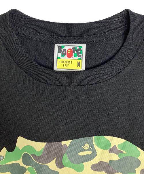 A BATHING APE（アベイシングエイプ）A BATHING APE (アベイシングエイプ) 半袖カットソー ブラック サイズ:Mの古着・服飾アイテム