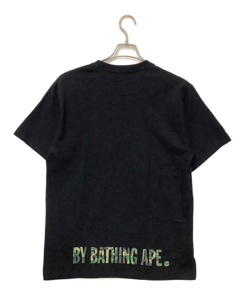 A BATHING APE（アベイシングエイプ）A BATHING APE (アベイシングエイプ) 半袖カットソー ブラック サイズ:Mの古着・服飾アイテム