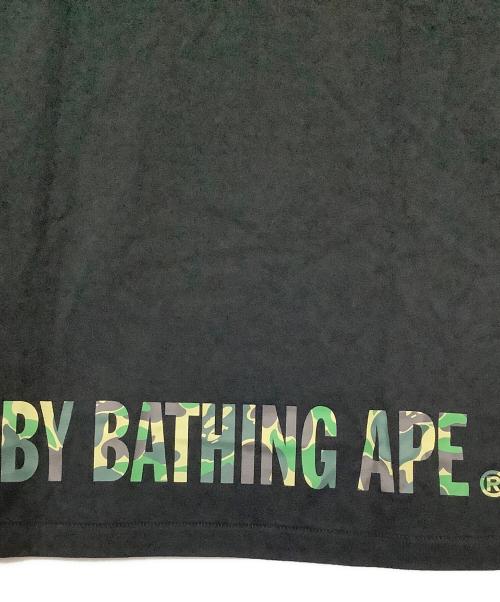 A BATHING APE（アベイシングエイプ）A BATHING APE (アベイシングエイプ) 半袖カットソー ブラック サイズ:Mの古着・服飾アイテム