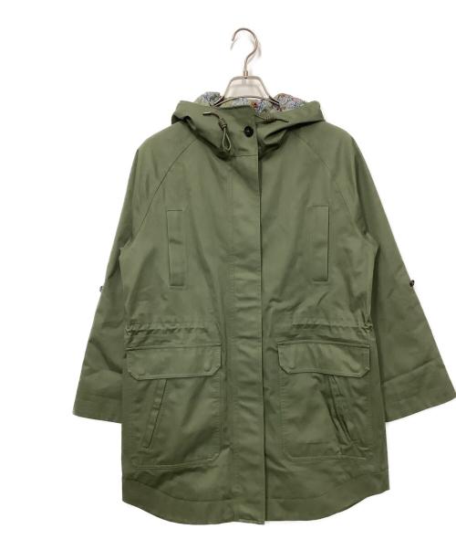 PAUL & JOE（ポール アンド ジョー）PAUL & JOE (ポール アンド ジョー) AIGLE (エーグル) フーデットコート グリーン サイズ:38の古着・服飾アイテム