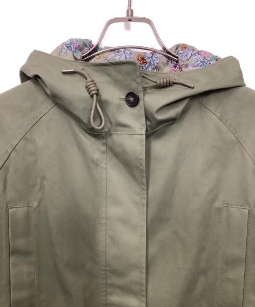 PAUL & JOE（ポール アンド ジョー）PAUL & JOE (ポール アンド ジョー) AIGLE (エーグル) フーデットコート グリーン サイズ:38の古着・服飾アイテム