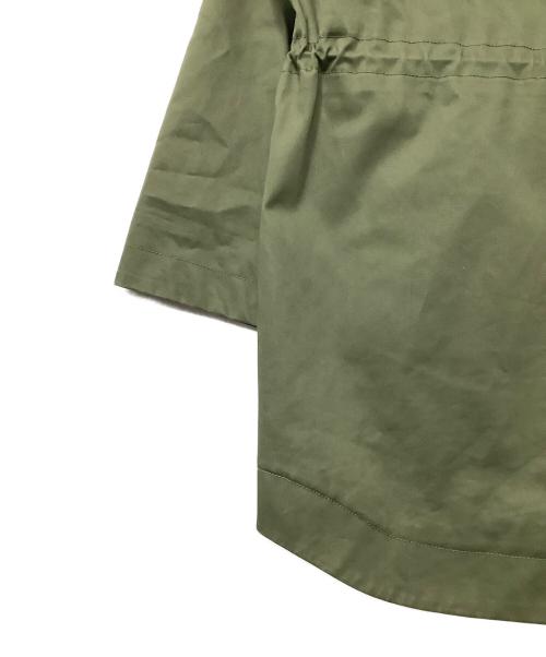 PAUL & JOE（ポール アンド ジョー）PAUL & JOE (ポール アンド ジョー) AIGLE (エーグル) フーデットコート グリーン サイズ:38の古着・服飾アイテム