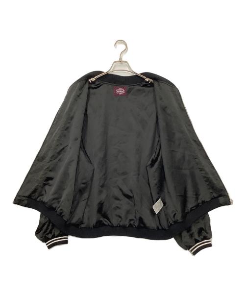 TOWN CRAFT（タウンクラフト）TOWN CRAFT (タウンクラフト) FREAK'S STORE (フリークスストア) スカジャン ブラック サイズ:Mの古着・服飾アイテム