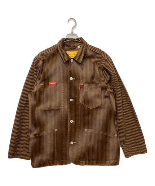LEVI'S（リーバイス）LEVI'S (リーバイス) カバーオール ブラウン サイズ:Mの古着・服飾アイテム