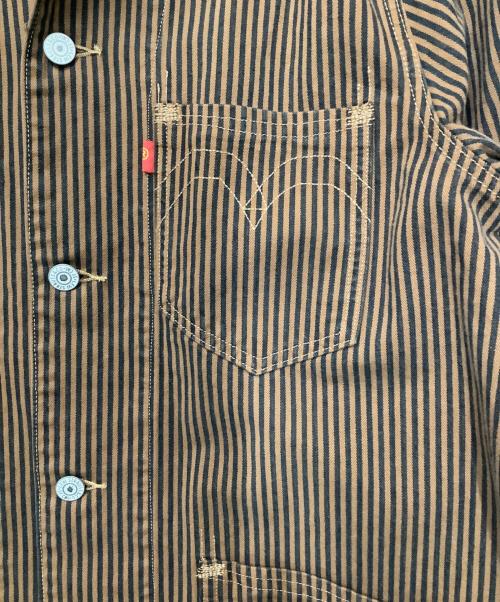 LEVI'S（リーバイス）LEVI'S (リーバイス) カバーオール ブラウン サイズ:Mの古着・服飾アイテム