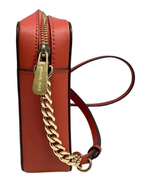 MICHAEL KORS（マイケルコース）MICHAEL KORS (マイケル・コース) ショルダーバッグ レッドの古着・服飾アイテム