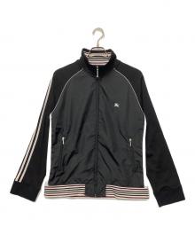 BURBERRY BLACK LABEL（バーバリーブラックレーベル）の古着「トラックジャケット」｜ブラック