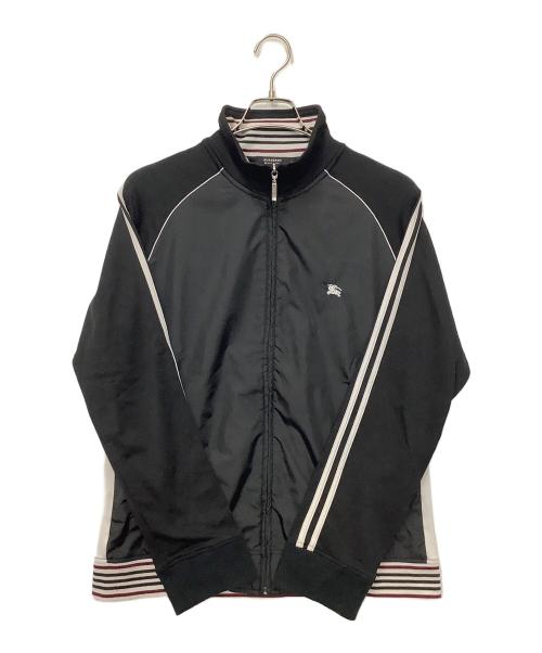 BURBERRY BLACK LABEL（バーバリーブラックレーベル）BURBERRY BLACK LABEL (バーバリーブラックレーベル) トラックジャケット ブラック サイズ:3の古着・服飾アイテム