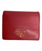 PRADAプラダ）の古着「2つ折り財布」｜ピンク