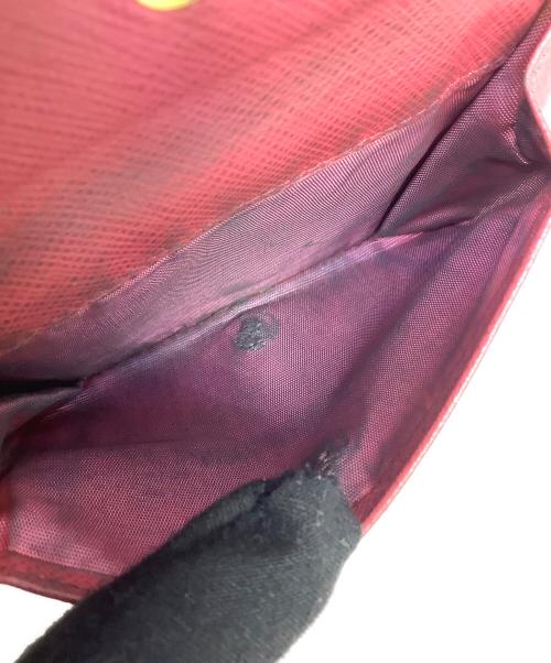 PRADA（プラダ）PRADA (プラダ) 2つ折り財布 ピンクの古着・服飾アイテム